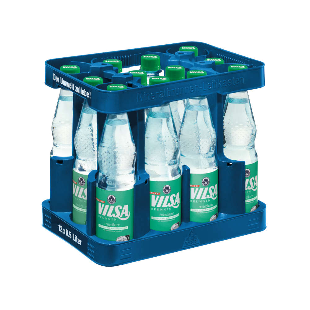 Vilsa Brunnen Medium 12 x 0,5L (PET)