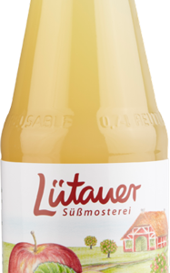 Lütauer Apfel-Direktsaft, trüb 6x0,7l