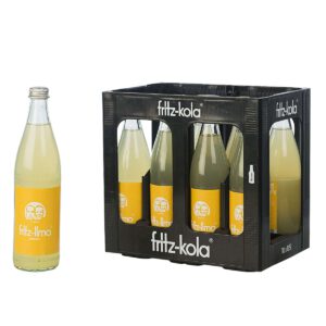 Fritz-Limo Zitrone 10 x 0,5L (Glas)