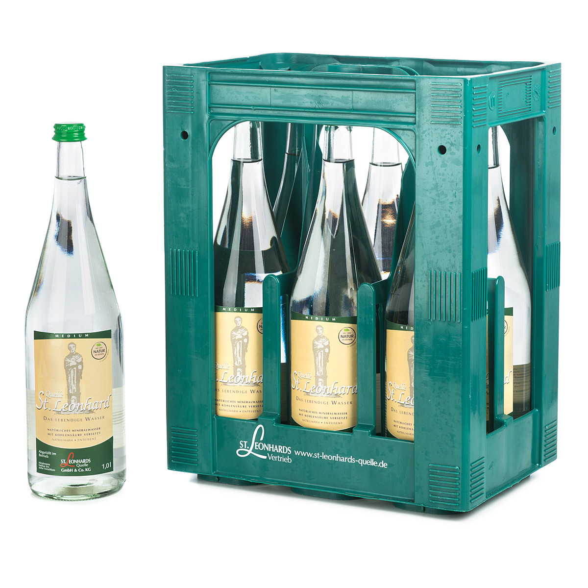 St.Leonhardsquelle Medium 6 x 1L