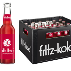 Fritz-Limo Apfel-Kirsch-Holunder 24 x 0,33L (Glas)