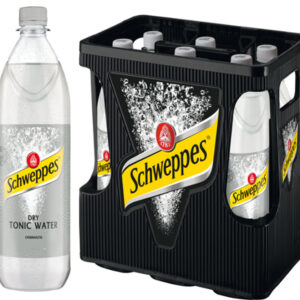 Schweppes Dry Tonic Water 6 x 1L